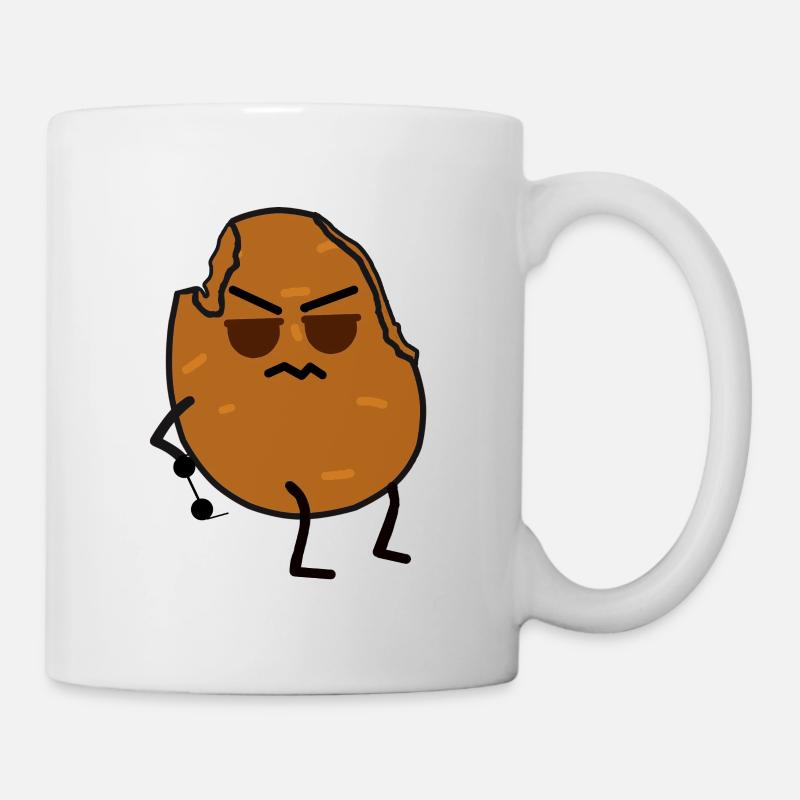 Schlechte Kartoffel - Tasse - Weiß