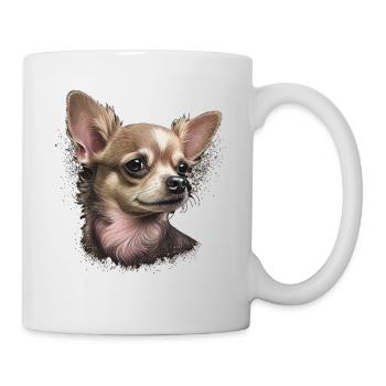 Chihuahua Puppy | Pretty Pink Dog Girly Mom Women - Mug - white - Right