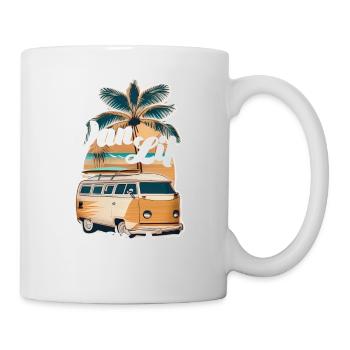 Van-Lifestyle-Stil - Wohnmobil - Tasse - Weiß - Rechts