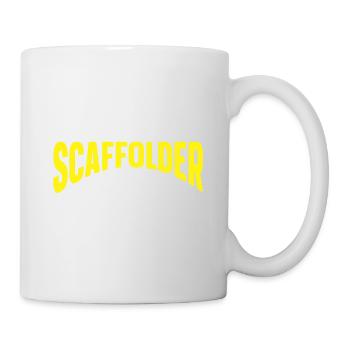 Échafaudage Cadeau Artisan Travail Échafaudage - Mug blanc - blanc - Droite