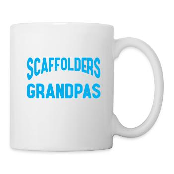 Échafaudage Cadeau Artisan Travail Échafaudage - Mug blanc - blanc - Droite