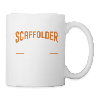 Échafaudage Cadeau Artisan Travail Échafaudage - Mug blanc - blanc - Droite