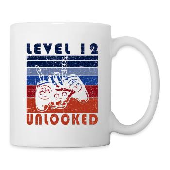 12th Birthday Level 12 Gamer Gaming Gaming - Mug - white - Right