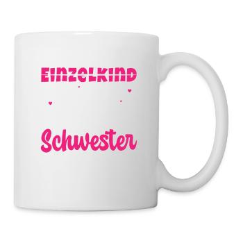 Ich Werde Eine Große Schwester 2024 - Tasse - Weiß - Rechts