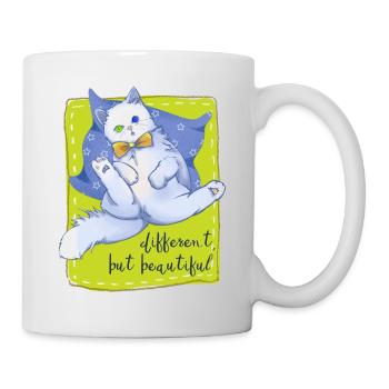 Different, but beautiful - Mug - white - Right