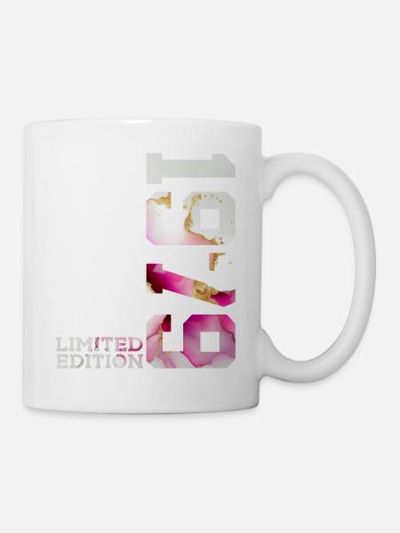 47. GEBURTSTAG 47 JAHRE LIMITED EDITION 1979 - Tasse - Weiß