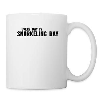 Snorkeling - Every Day Is Snorkeling Day - Snorkel - Mug - white - Right