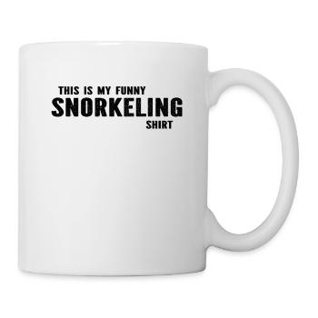 Snorkeling - This Is My Funny Snorkeling Shirt Sno - Mug - white - Right