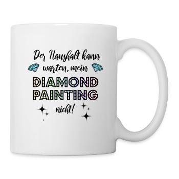 Diamond Painting Haushalt - Tasse - Weiß - Rechts