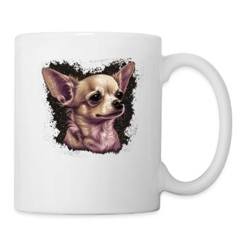 Chihuahua Puppy | Pretty Pink Dog Girly Mom Women - Mug - white - Right