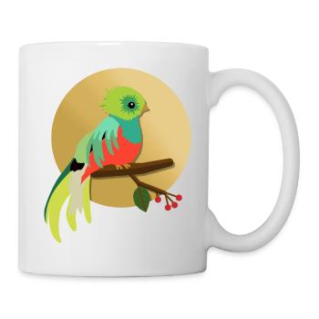 Guatemala Guatemalan Flagge DNA I Geschenk - Tasse - Weiß - Rechts
