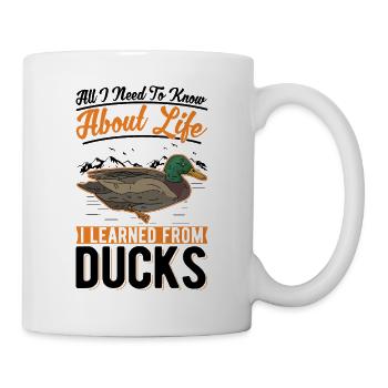 Ducks Duck Breeder Gift Duck - Mug - white - Right