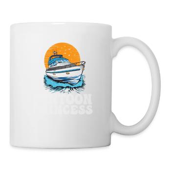 Ponton Princess Bateau à moteur Queen Pontooning - Mug blanc - blanc - Droite