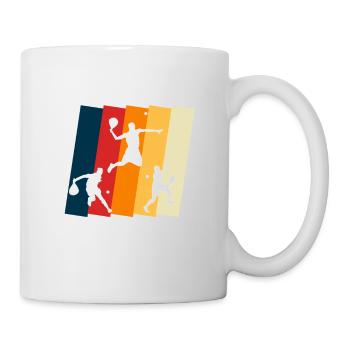 Padel Paddle Raquette Tennis Sport I Cadeau - Mug blanc - blanc - Droite