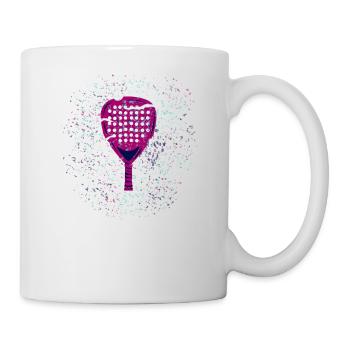 Padel Paddle Raquette Tennis Sport I Cadeau - Mug blanc - blanc - Droite