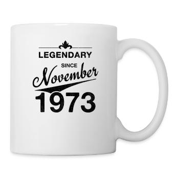 50e anniversaire Légendaire novembre 1973 Volume 73 - Mug blanc - blanc - Droite