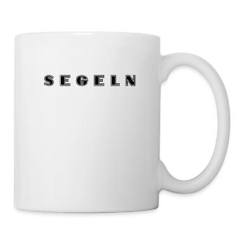 Lettrage de voile - Mug blanc - blanc - Droite