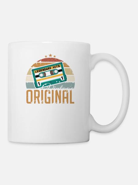 Juli 1984 Jahrgang Vintage Geburtstag Juli 1984 - Tasse - Weiß