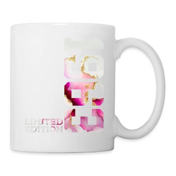 63. GEBURTSTAG 63 JAHRE LIMITED EDITION 1963 - Tasse - Weiß - Rechts