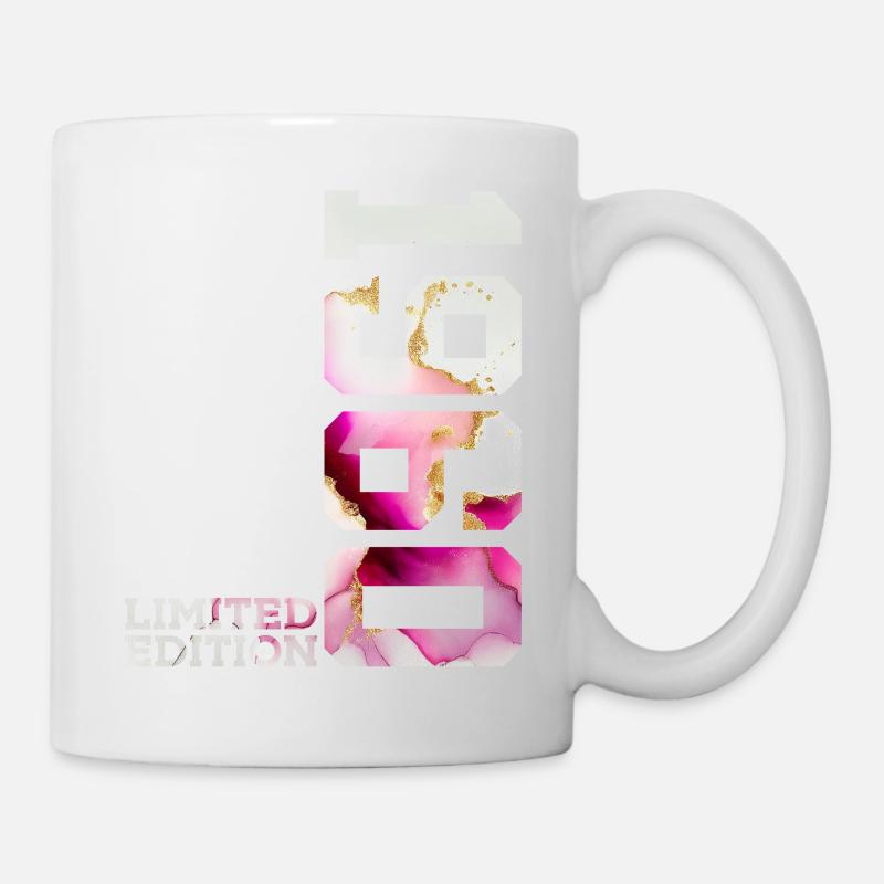 66TH BIRTHDAY 66 YEARS LIMITED EDITION 1960 - Mug - white