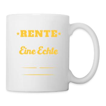 Humor Geschenk Rentner 2024, Rentner Im Jahr 2024 - Tasse - Weiß - Rechts