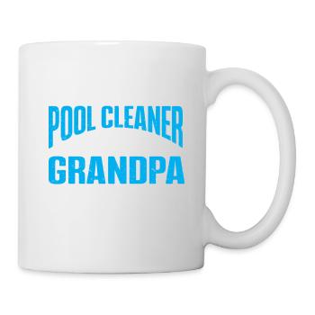 Nettoyage de piscine Travail Gardien de piscine - Mug blanc - blanc - Droite