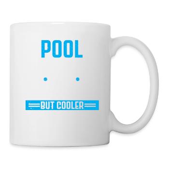 Nettoyage de piscine Travail Gardien de piscine - Mug blanc - blanc - Droite