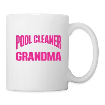 Nettoyage de piscine Travail Gardien de piscine - Mug blanc - blanc - Droite