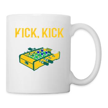 Foosball Gift Fans Wuzler Foosball - Mug - white - Right