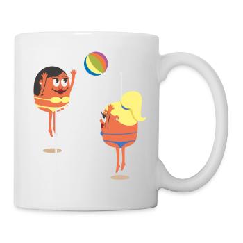 Sommer - Tasse - Weiß - Rechts