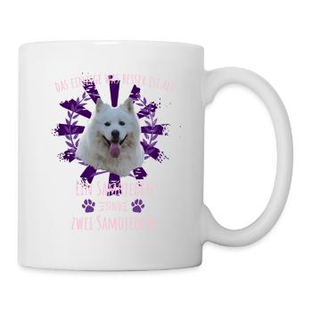 Zwei Samojede sind besser als einer - Tasse - Weiß - Rechts