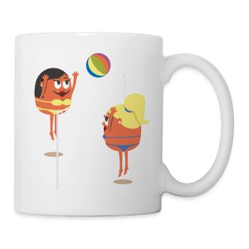 Sommer - Tasse - Weiß - Rechts