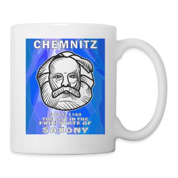 CHEMNITZ THE CITY IN THE FREE STATE OF SAXONY - Mug - white - Right