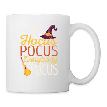 Hocus-pocus Everybody concentrates funny - Mug - white - Right