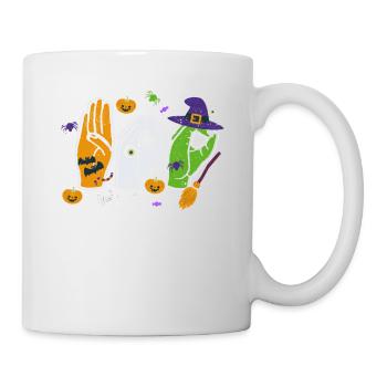 Boo Hands American Sign Language Pride ASL - Mug - white - Right