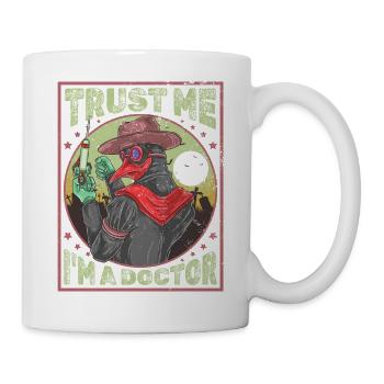 Horror Plague Doctor Film Festival Halloween Zombie - Mug - white - Right