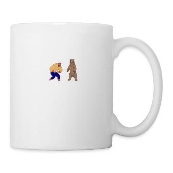 I Wrestle Grizzly Bears In My Spare Time Hiphop - Mug - white - Right