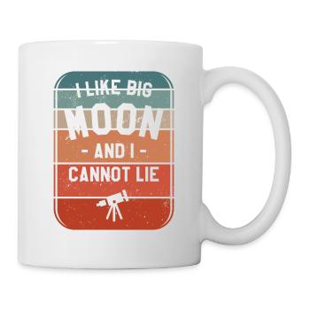 I Like Big Moon And I Cannot Lie Astronomy - Mug - white - Right