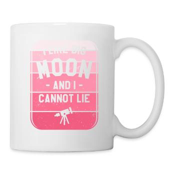 I Like Big Moon And I Cannot Lie Astronomy - Mug - white - Right