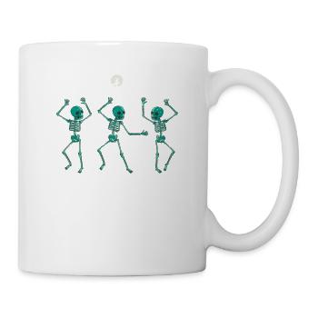 Danse Squelettes Dab Danse Poses Drôle - Mug blanc - blanc - Droite