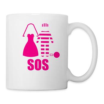 Junggesellenabschied Polterabend JGA Männer - Tasse - Weiß - Rechts