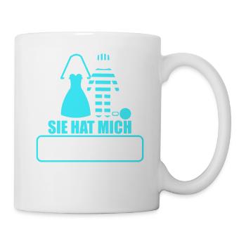 Junggesellenabschied Polterabend JGA Männer - Tasse - Weiß - Rechts
