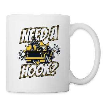 Need A Hook Tow Truck Tow Truck - Mug - white - Right