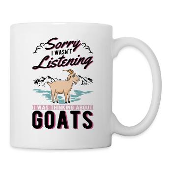 Chèvres Cadeau Chèvre Hôte Chèvre - Mug blanc - blanc - Droite