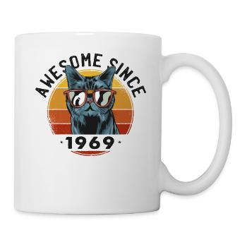 Génial depuis 1969, 54 ans, 54e anniversaire - Mug blanc - blanc - Droite