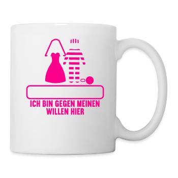 Junggesellenabschied Polterabend JGA Männer - Tasse - Weiß - Rechts