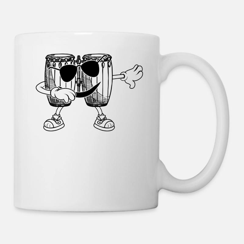 Conga Dab Dance Conga Drums Conga Player Conga Mus - Tasse - Weiß