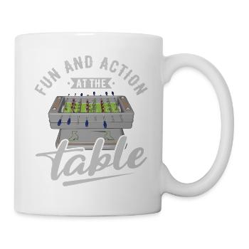 Foosball Gift Fans Wuzler Foosball - Mug - white - Right