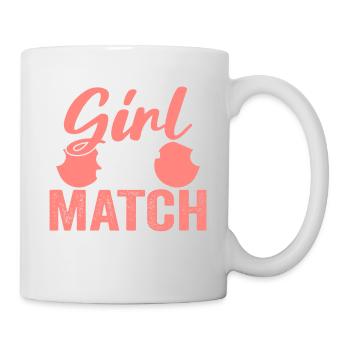 Tenue de Joueur Fille Femmes Dames! Ping-pong - Mug blanc - blanc - Droite
