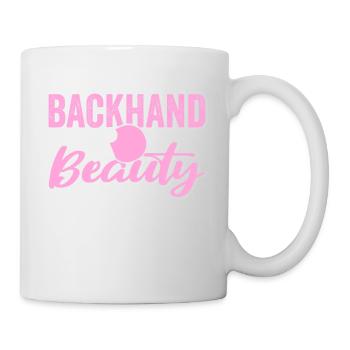 Tenue de Joueur Fille Femmes Dames! Ping-pong - Mug blanc - blanc - Droite